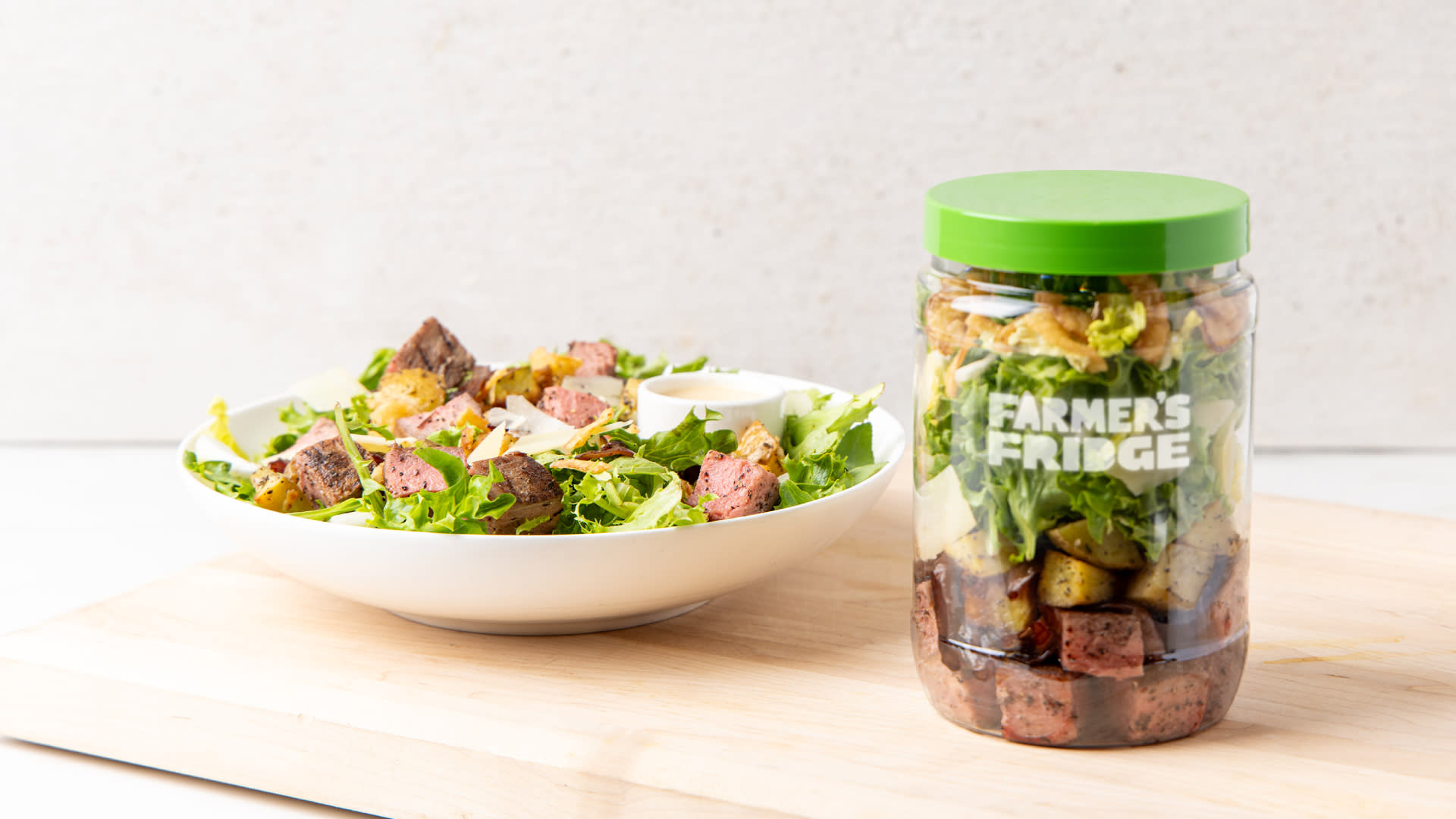 Image of our Steakhouse Chopped Salad.