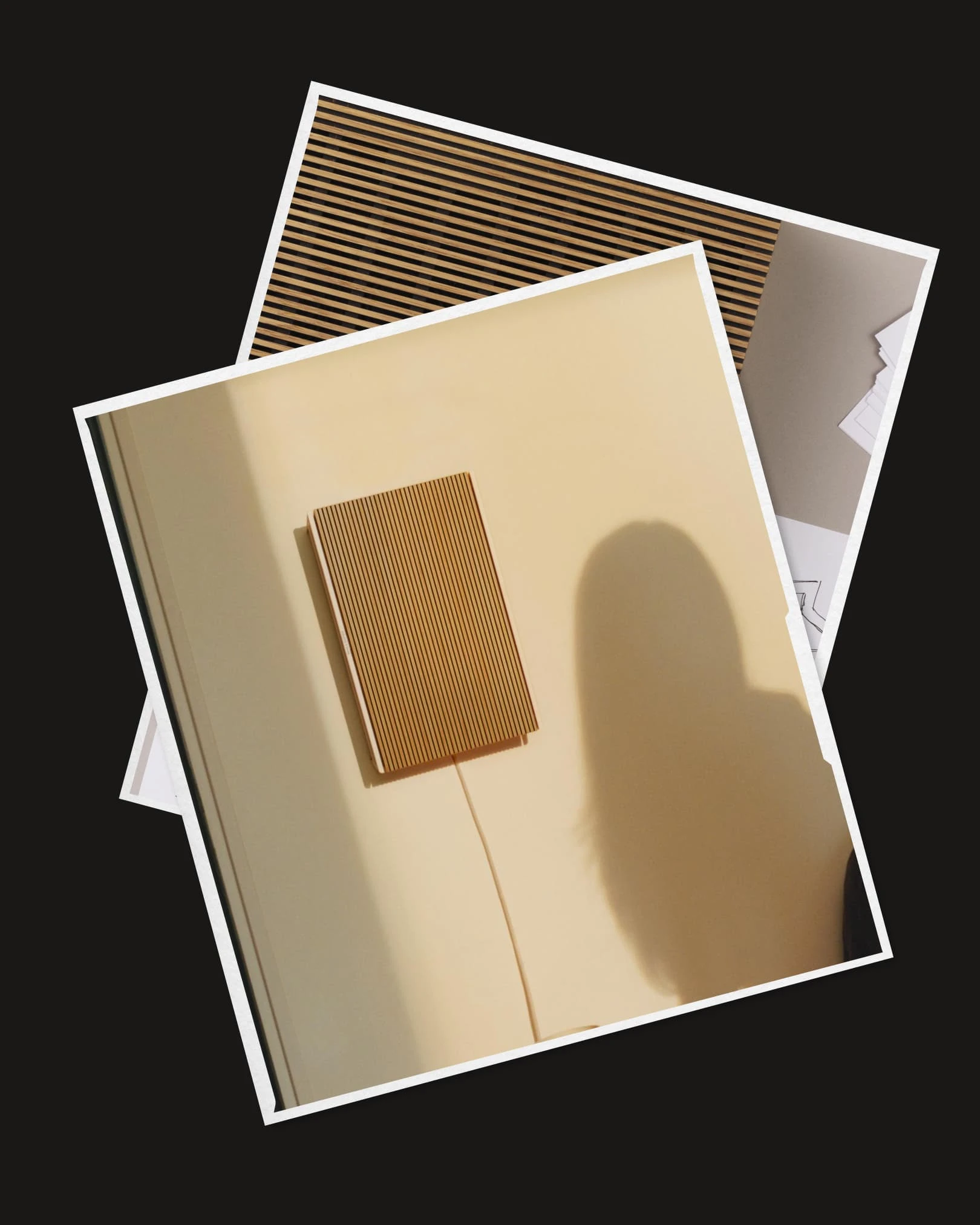 Beosound Level shown on polaroid images