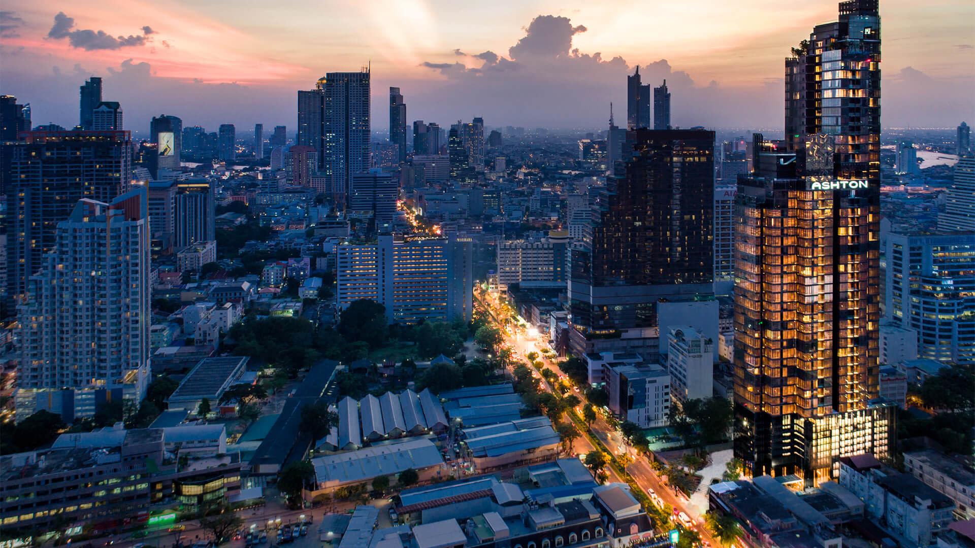 Ashton Asoke-Rama 9 building in Bangkok