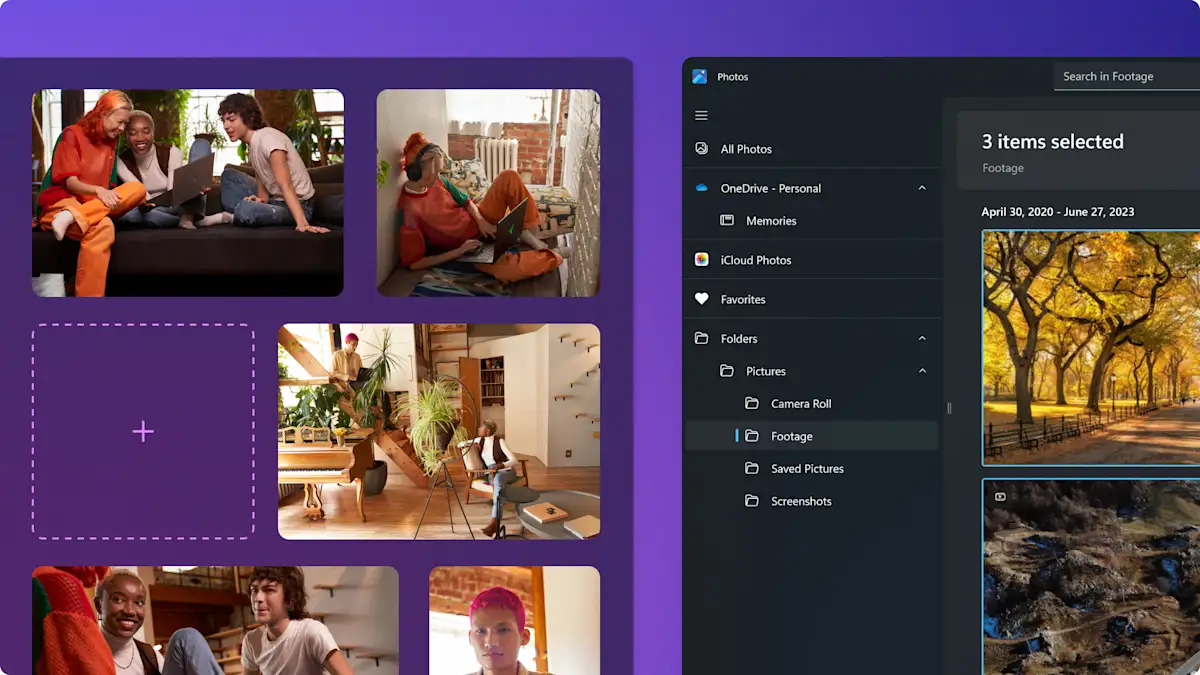 How to make an AI video with Microsoft Photos and Clipchamp