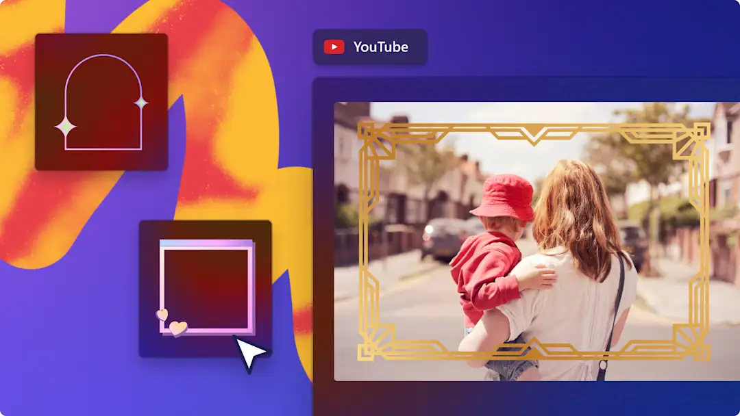 An image of video frames in Clipchamp.
