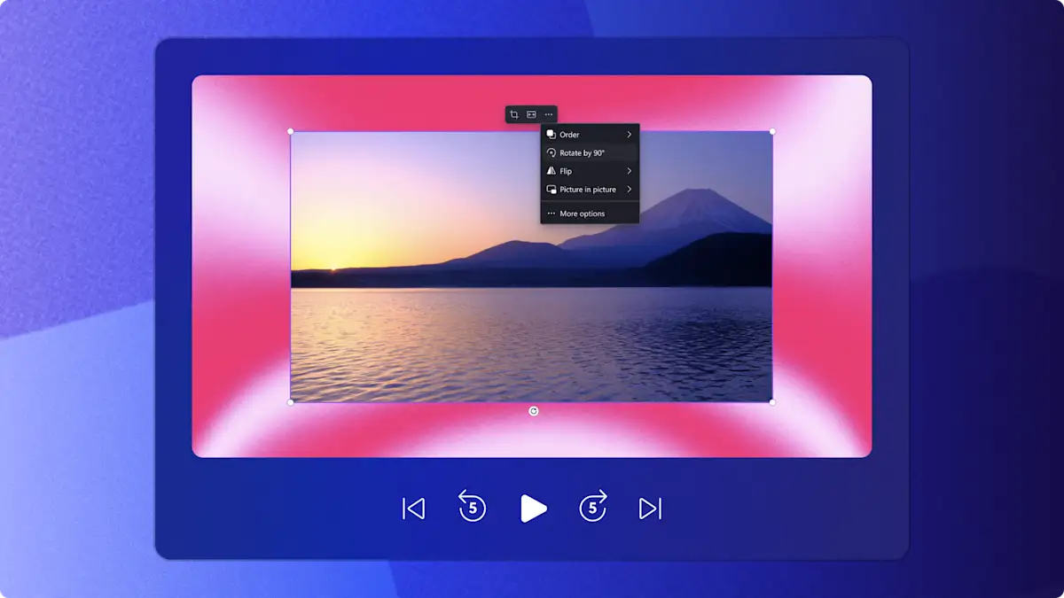 Users editing a creative video in Clipchamp