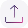 An image showing an upload icon.