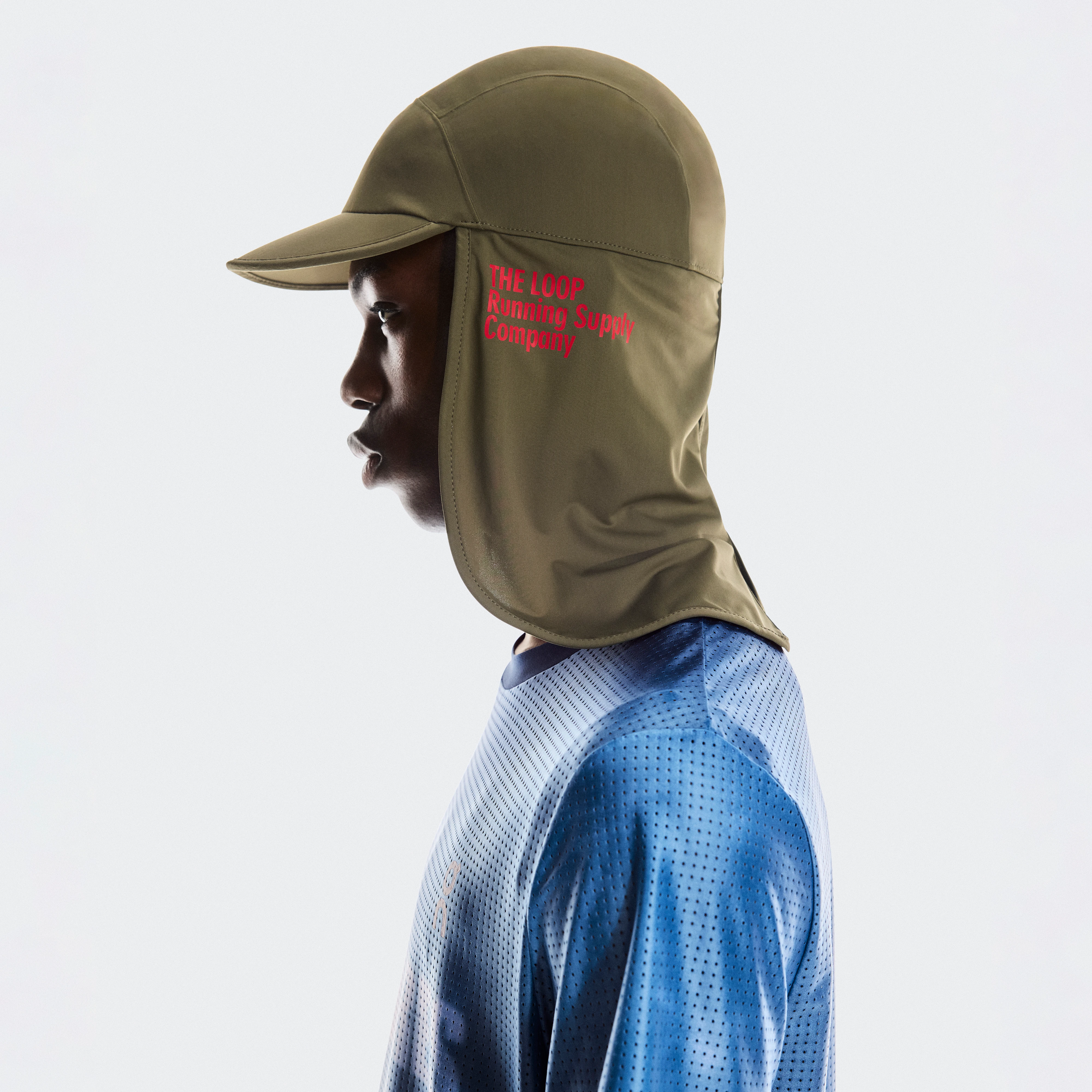 On Cap PLEASURES x The Loop Green Unisex Unisex – Co-branded, limited-edition, lightweight Headwear