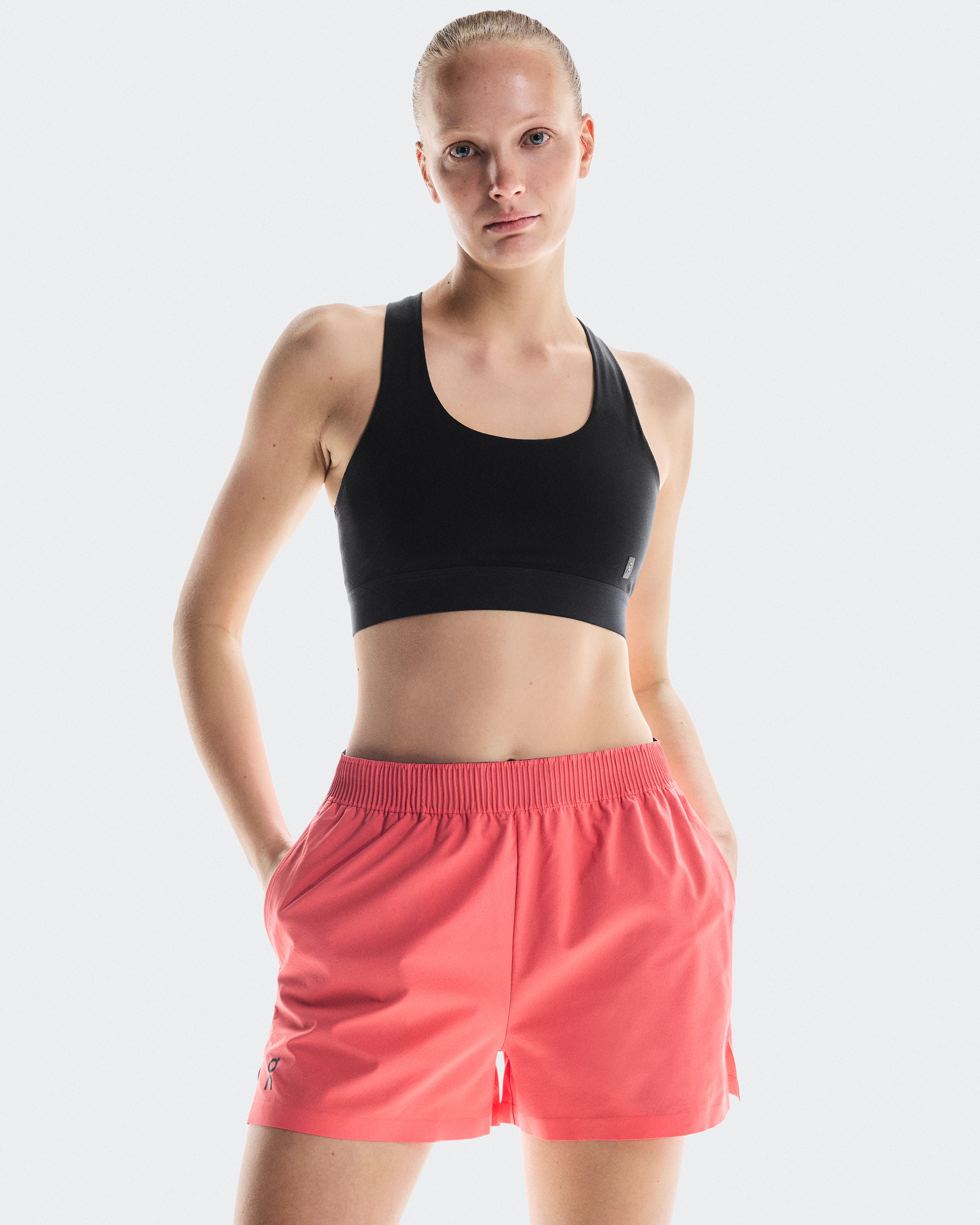 On Focus Shorts Coral Women Shorts