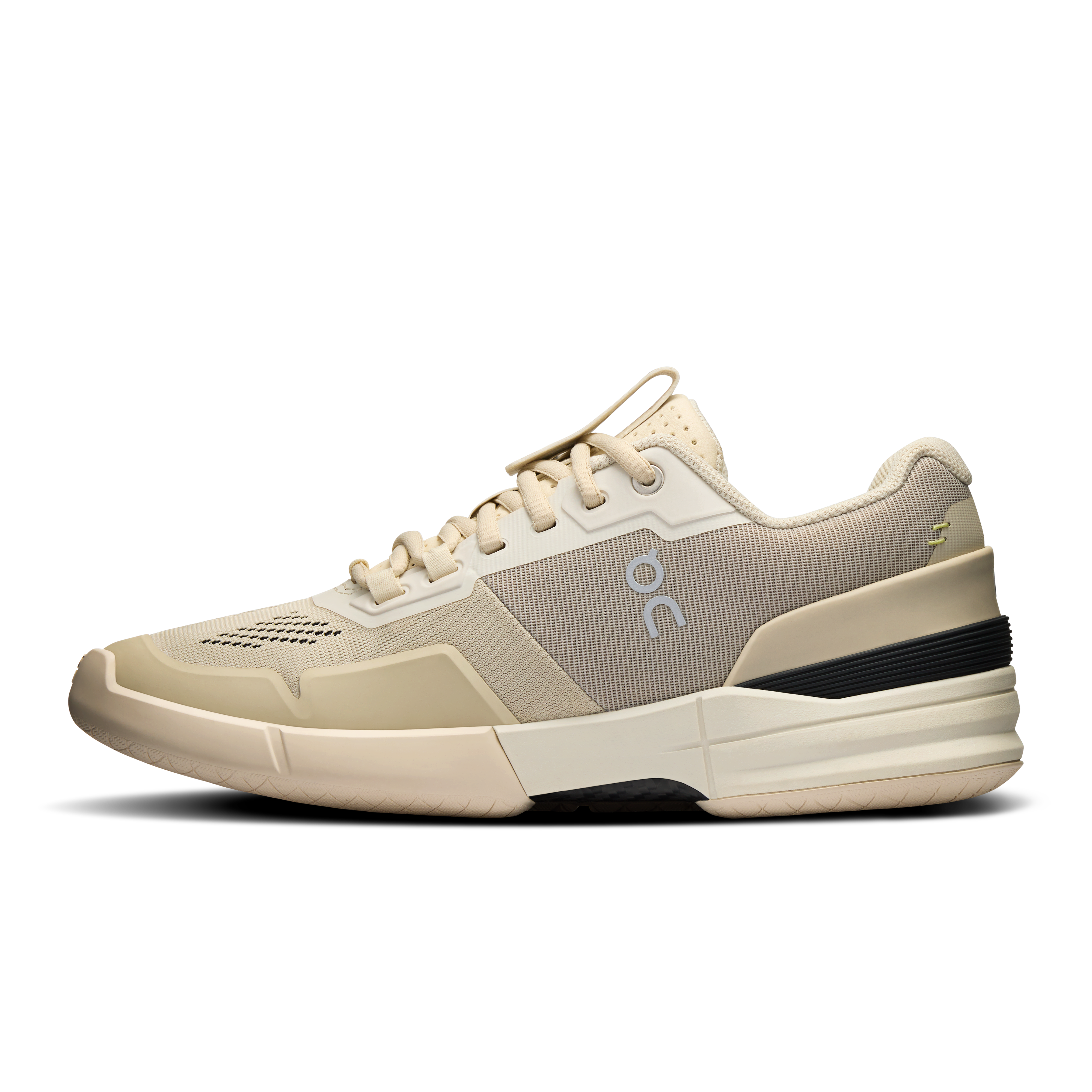 On THE ROGER Pro Sand & Ivory Women Tennis Shoes