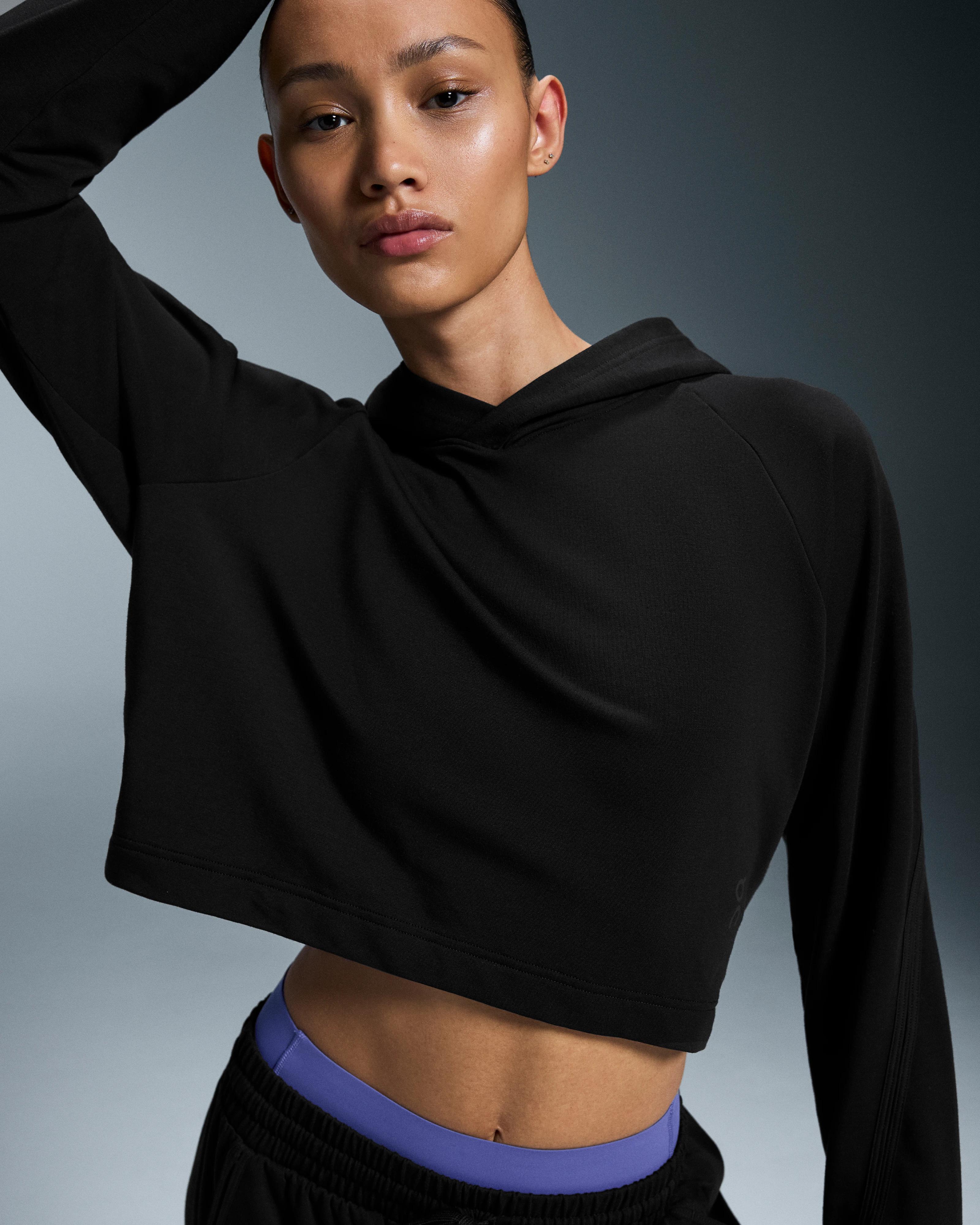 On Studio Hoodie Black Women Hoodies and sweatshirts