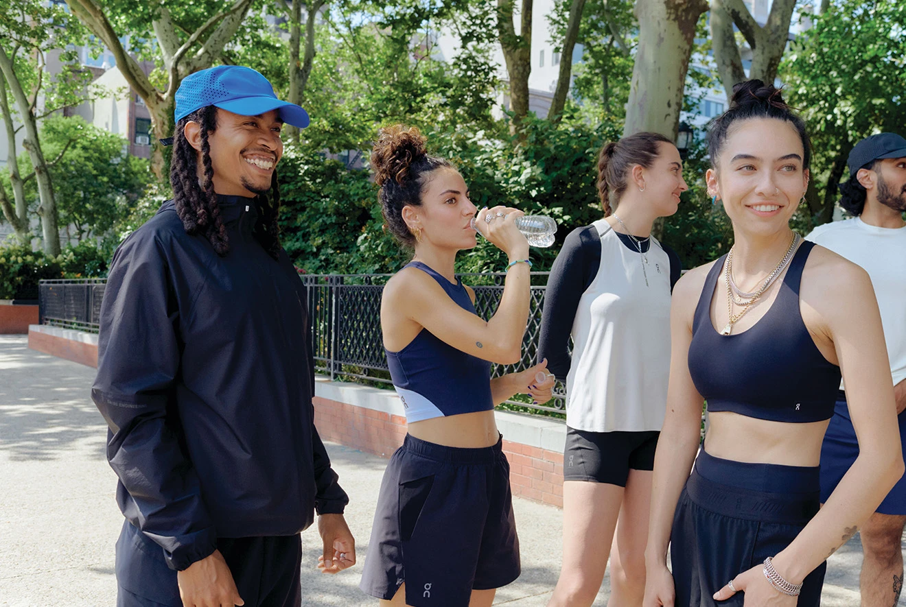 Group shot from the Cloudnova Flux SS23 campaign. 