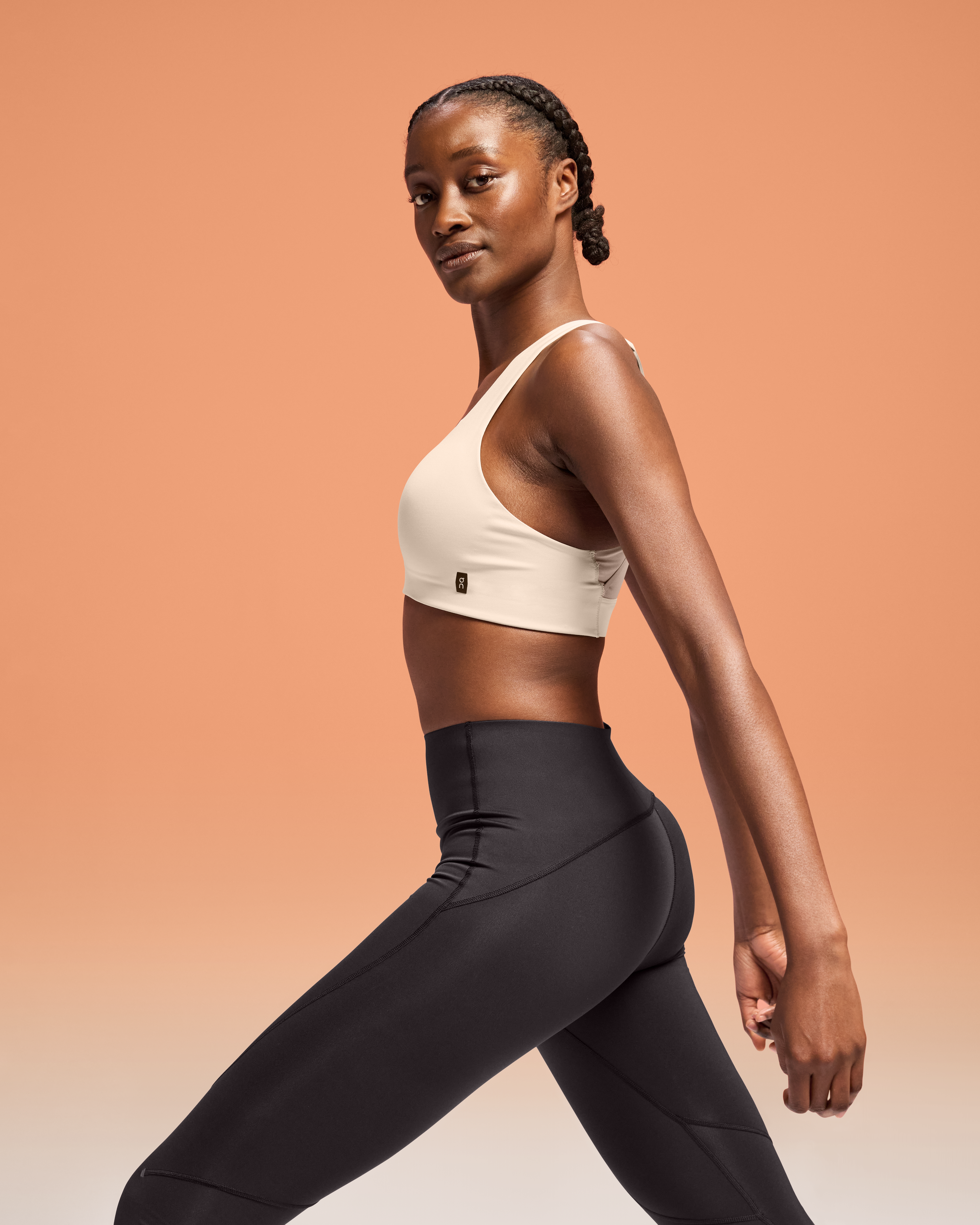 On Active Bra Sand & Cinder Women Bras