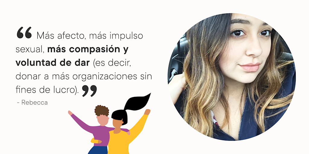 user quote from rebecca