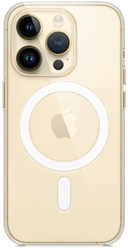 Apple iPhone 14 Pro Clear Case met MagSafe