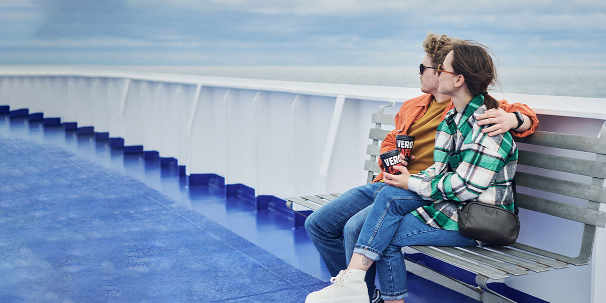 Couple on the deck