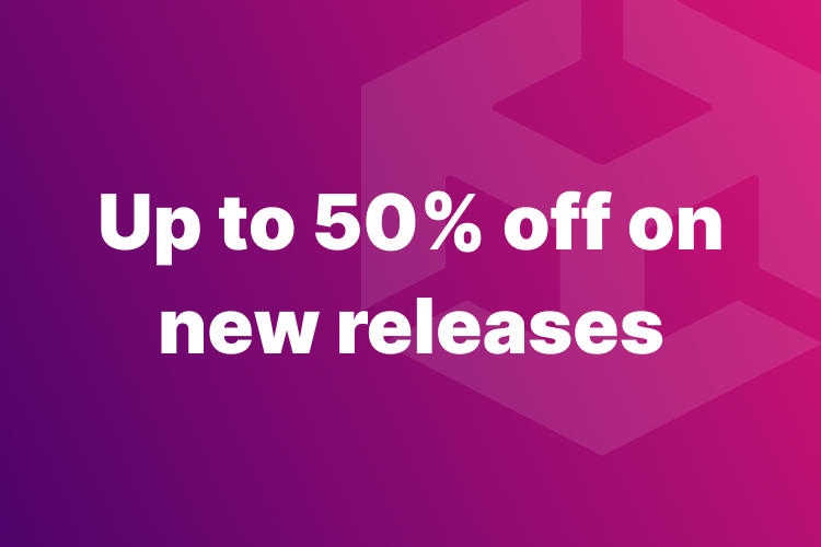Up to 50% off on new releases