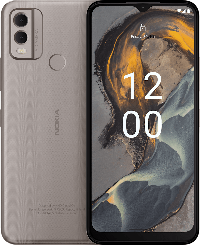 Enlarge Sand Nokia C22 from Front and Back